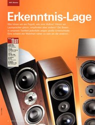 AUDIO/stereoplay: Erkenntnis-Lage (Ausgabe: 12)