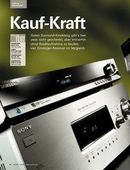AUDIO/stereoplay: Kauf-Kraft (Ausgabe: 9)