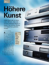 AUDIO/stereoplay: Höhere Kunst (Ausgabe: 1)