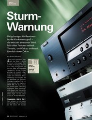 AUDIO/stereoplay: Sturm-Warnung (Ausgabe: 6)