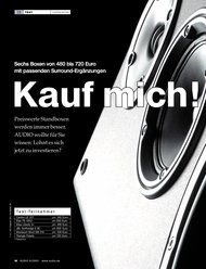 AUDIO/stereoplay: Kauf mich! (Ausgabe: 8)