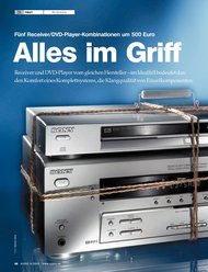 AUDIO/stereoplay: „Alles im Griff“ - DVD-Player (Ausgabe: 8)