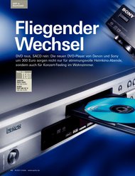 AUDIO/stereoplay: Fliegender Wechsel (Ausgabe: 3)