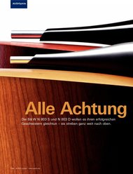 AUDIO/stereoplay: Alle Achtung (Ausgabe: 3)