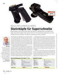 DigitalPHOTO: Stativköpfe für Superschnelle (Ausgabe: 4)