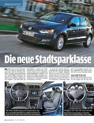 Auto Bild: Die neue Stadtsparklasse (Ausgabe: 10)