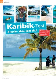 Clever reisen!: Karibik-Test: 4 Inseln - klein, aber oho! (Ausgabe: 4)