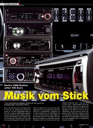 CAR & HIFI: Musik vom Stick (Ausgabe: 3)