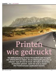 SPIEGELREFLEX digital: Printen wie gedruckt (Ausgabe: 3)