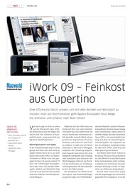 Macwelt: iWork 09 - Feinkost aus Cupertino (Ausgabe: 3)