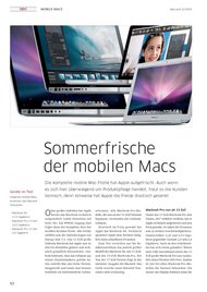 Macwelt: Sommerfrische der mobilen Macs (Ausgabe: 8)