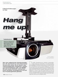 Heimkino: Hang me up! (Ausgabe: 7-8/2010)