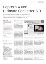 Macwelt: Popcorn 4 und Ultimate Converter 5.0 (Ausgabe: 3)