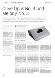 Macwelt: Olive Opus No. 4 und Melody No. 2 (Ausgabe: 4)