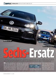 Auto Bild sportscars: Sechs-Ersatz (Ausgabe: 6)