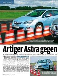 Auto Bild: Artiger Astra gegen mutigen Meriva (Ausgabe: 22)