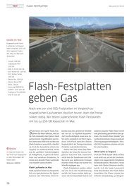 Macwelt: Flash-Festplatten geben Gas (Ausgabe: 1)