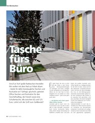 Radfahren: Tasche fürs Büro (Ausgabe: 7-8/2010)