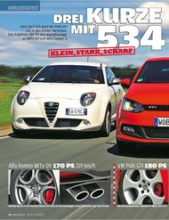 Auto Bild: Drei Kurze mit 534 PS (Ausgabe: 25)