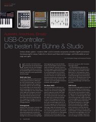 Beat: USB-Controller: Die besten für Bühne & Studio (Ausgabe: 9)