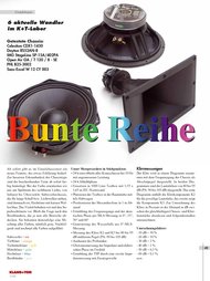 Klang + Ton: Bunte Reihe (Ausgabe: 5)