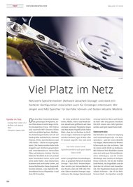 Macwelt: Viel Platz im Netz (Ausgabe: 7)