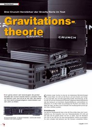 CAR & HIFI: Gravitationstheorie (Ausgabe: 5)