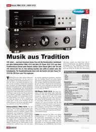HiFi Test: Musik aus Tradition (Ausgabe: 5)