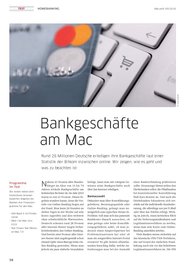 Macwelt: Bankgeschäfte am Mac (Ausgabe: 9)