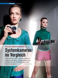 FOTOWELT: Systemkameras im Vergleich (Ausgabe: 3)