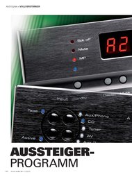 AUDIO/stereoplay: Aussteiger-Programm (Ausgabe: 11)