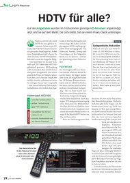 SAT+KABEL: HDTV für alle? (Ausgabe: 9-10/2010)