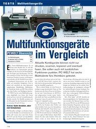 PC-WELT: 6 Multifunktionsgeräte im Vergleich (Ausgabe: 12)