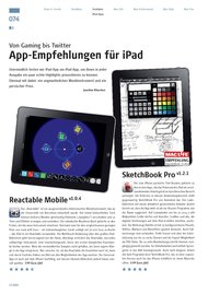 MAC LIFE: App-Empfehlungen für iPad (Ausgabe: 12)