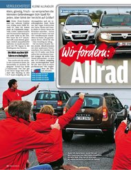 Auto Bild: Wir fordern: Allrad für alle! (Ausgabe: 47)