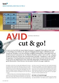 zoom: AVID cut & go! (Ausgabe: 1)