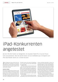 Macwelt: iPad-Konkurrenten angetestet (Ausgabe: 11)