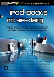 MP3 flash: iPod-Docks mit HiFi-Klang (Ausgabe: 4)