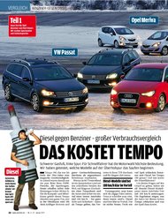 Auto Bild: Das kostet Tempo (Ausgabe: 3)