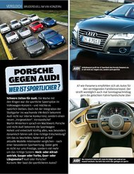 Auto Bild: Porsche gegen Audi - Wer ist sportlicher? (Ausgabe: 50)