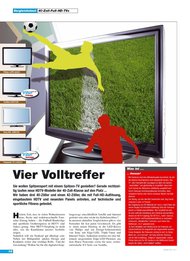 Fernseher Test: Vier Volltreffer (Ausgabe: 1)