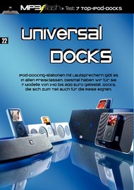 MP3 flash: Universal-Docks (Ausgabe: 4)