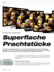 Heimkino: Superflache Prachtstücke (Ausgabe: 3-4/2011)