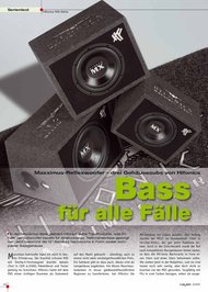 CAR & HIFI: Bass für alle Fälle (Ausgabe: 2)