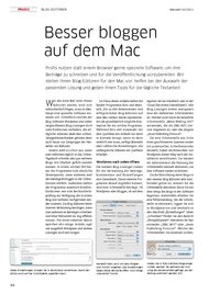 Macwelt: Besser bloggen auf dem Mac (Ausgabe: 2)