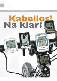 Radfahren: Kabellos? Na klar! (Ausgabe: 3)