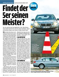 Auto Bild: Findet der 5er seinen Meister? (Ausgabe: 8)