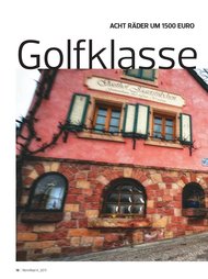 RennRad: Golfklasse (Ausgabe: 4)