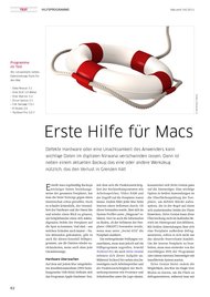 Macwelt: Erste Hilfe für Macs (Ausgabe: 4)