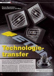 CAR & HIFI: Technologietransfer (Ausgabe: 3)